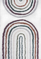 Moodi Shaggy Multicolour Raincat Rug - Joe’s Haven