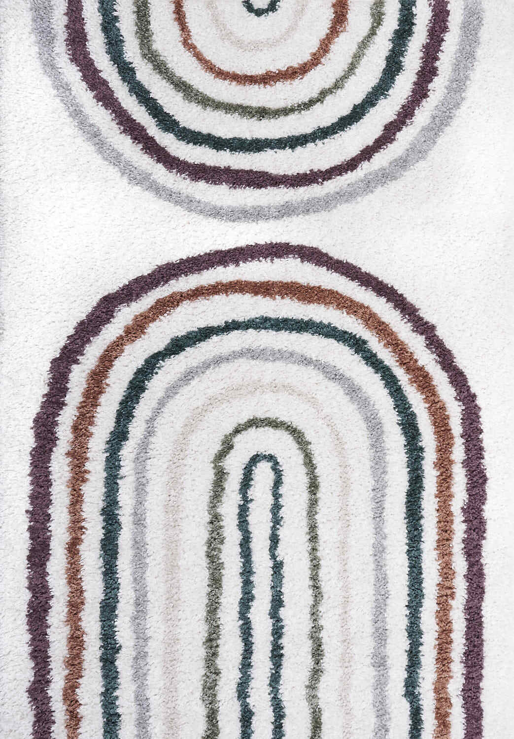 Moodi Shaggy Multicolour Raincat Rug - Joe’s Haven