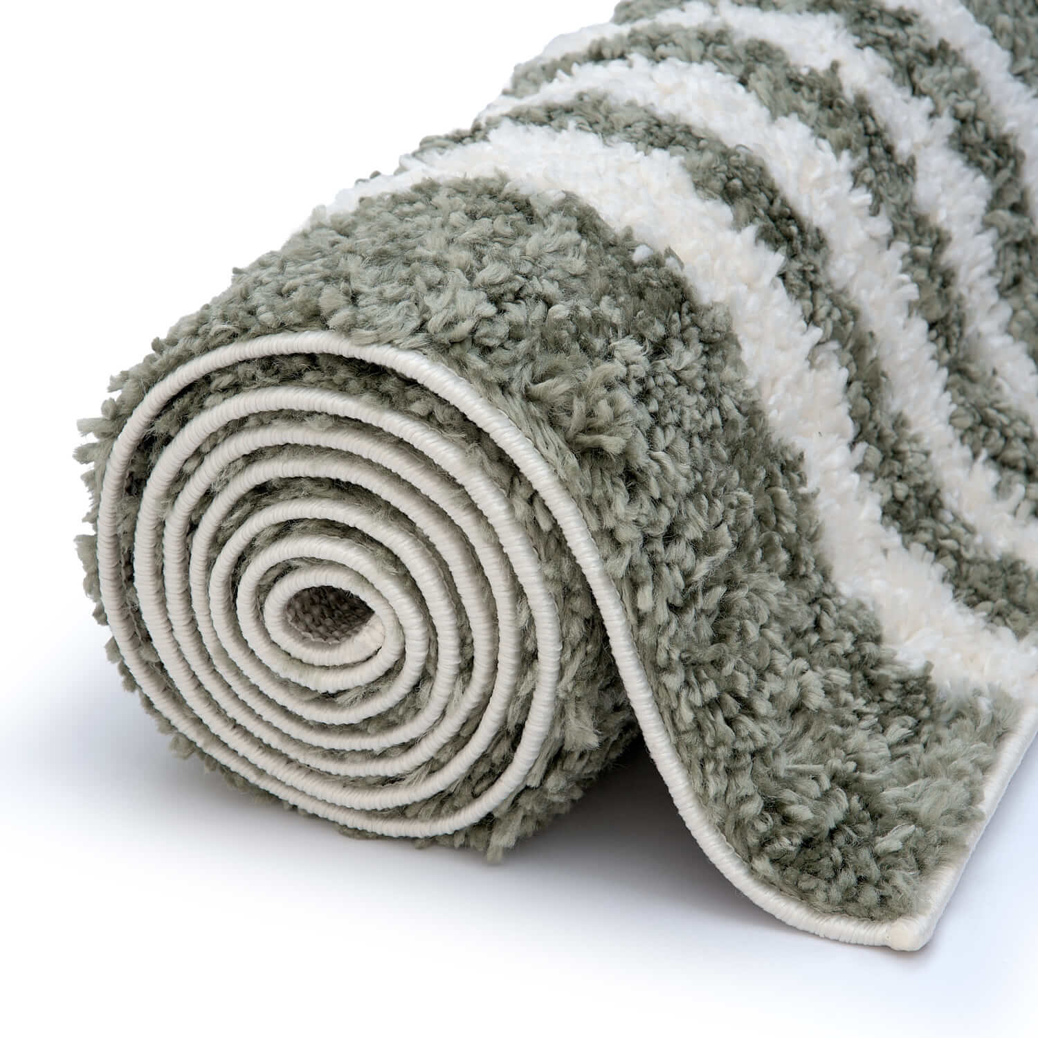 Moodi Shaggy Green Reverie Rug - Joe’s Haven