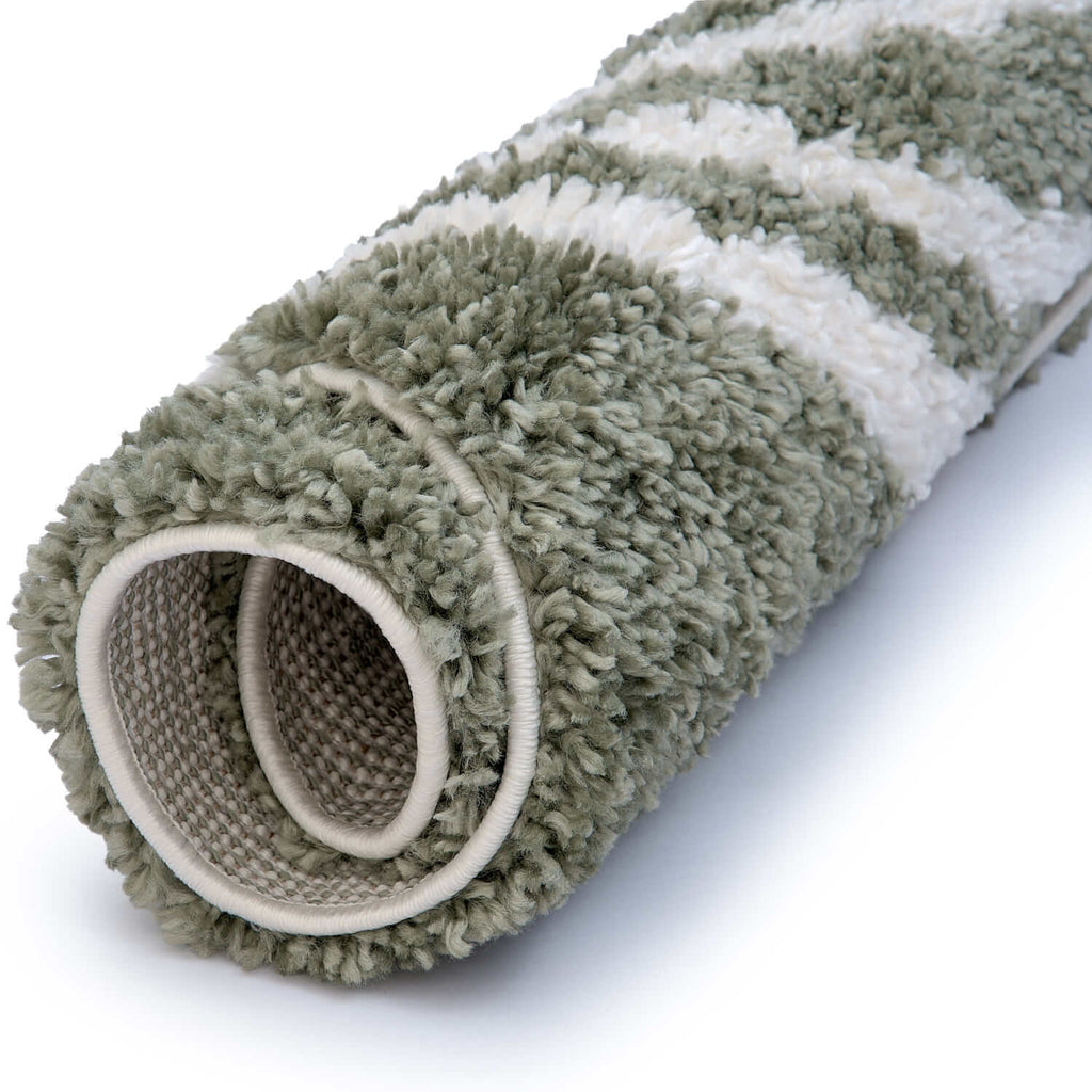 Moodi Shaggy Green Reverie Rug - Joe’s Haven