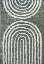 Moodi Shaggy Green Reverie Rug - Joe’s Haven