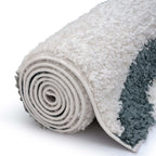 Moodi Shaggy Green Rippletide Rug - Joe’s Haven