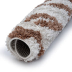 Moodi Shaggy Cream/Terra Savara Rug - Joe’s Haven