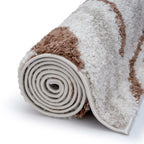 Moodi Shaggy Cream/Terra Savara Rug - Joe’s Haven