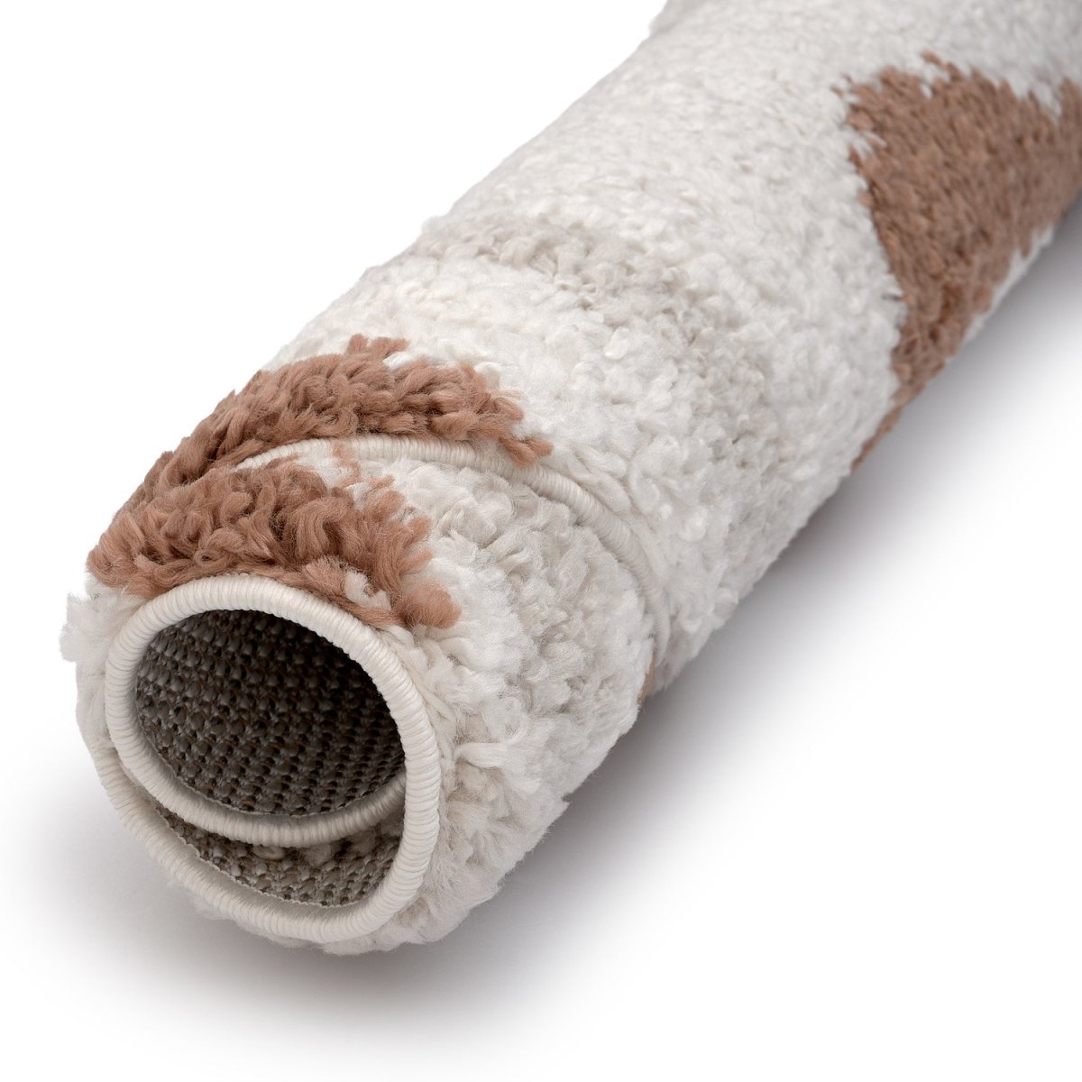 Moodi Shaggy Cream/Terra Sunhaze Rug - Joe’s Haven