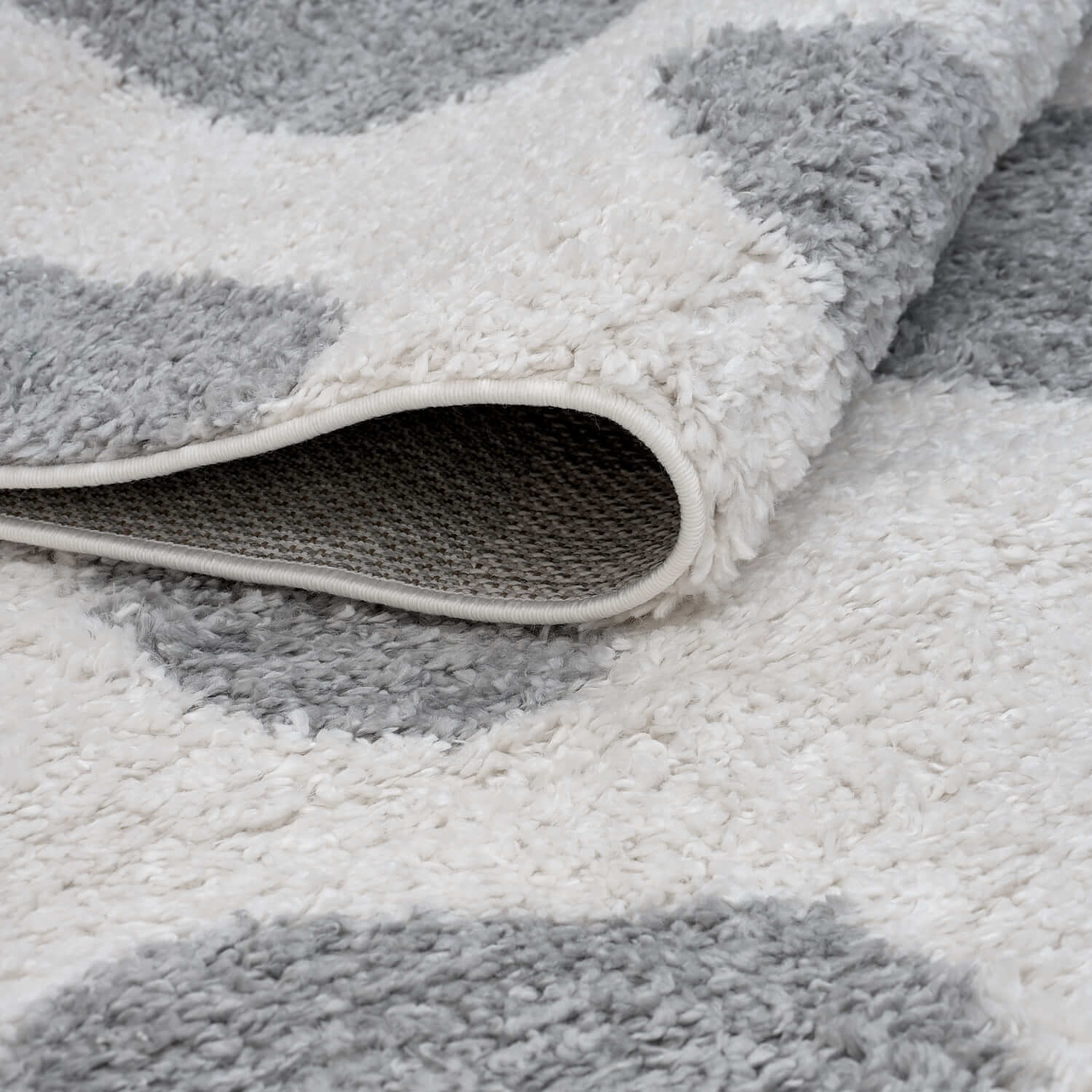 Moodi Shaggy Grey Tarn Rug - Joe’s Haven