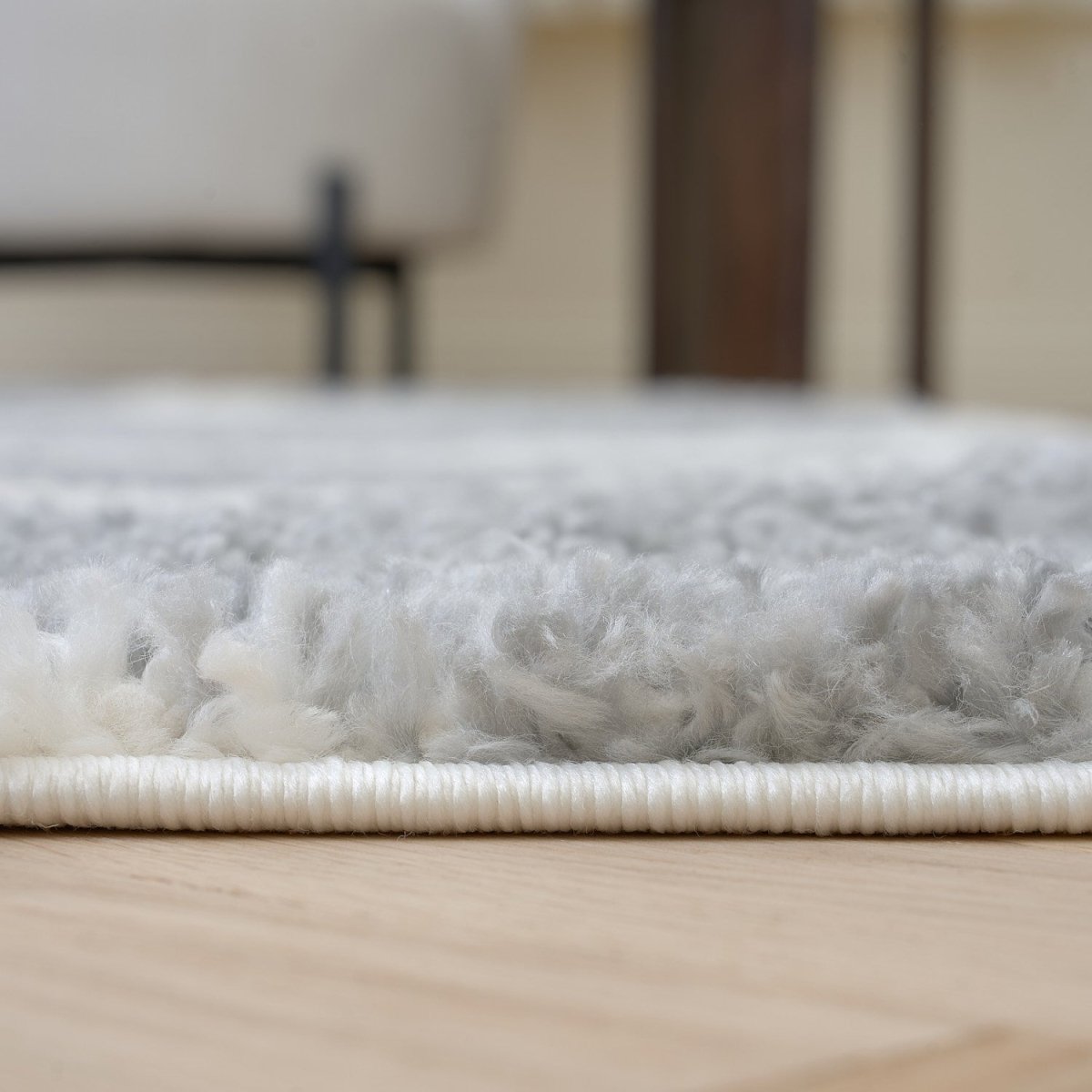 Moodi Shaggy Grey Tarn Rug - Joe’s Haven