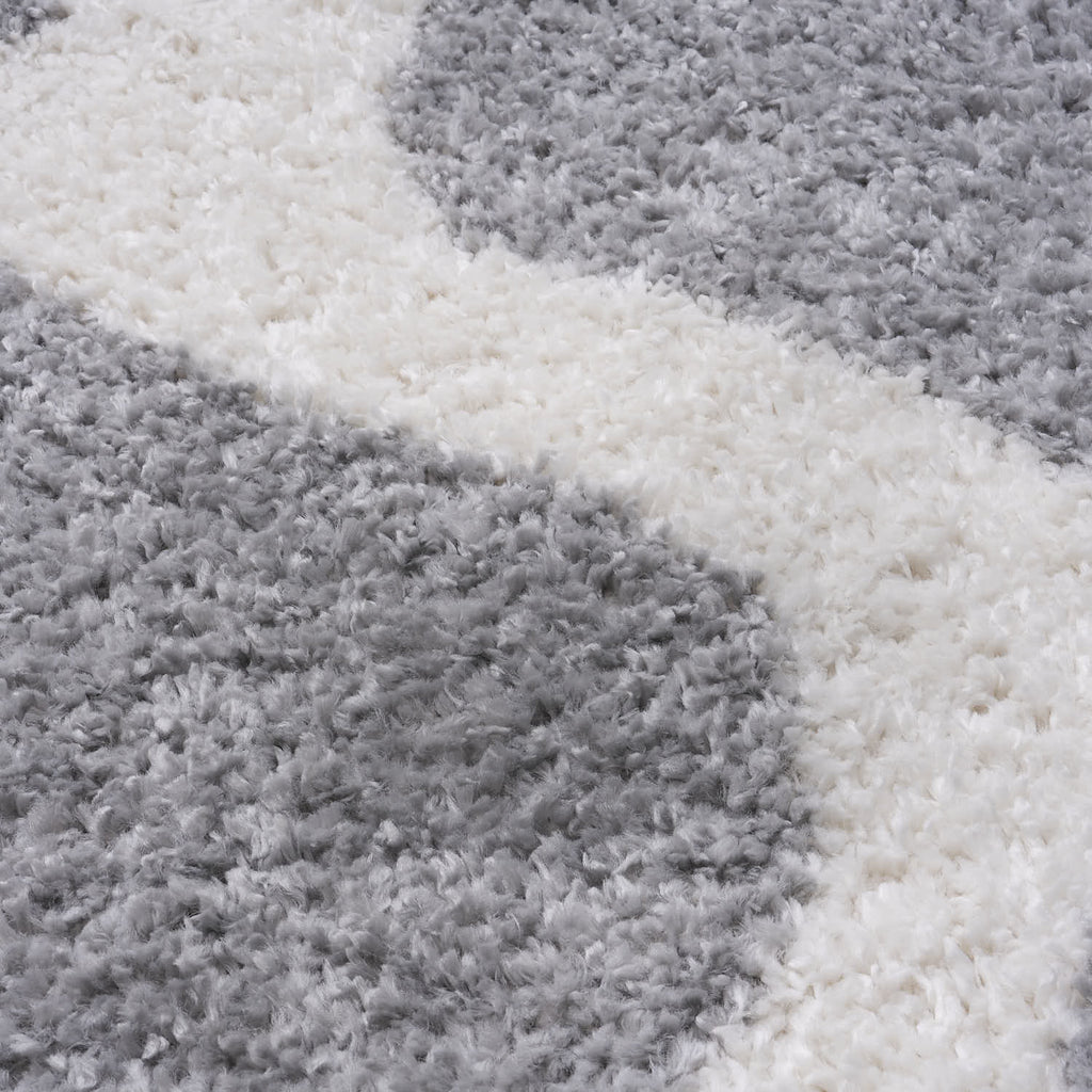 Moodi Shaggy Grey Tarn Rug - Joe’s Haven