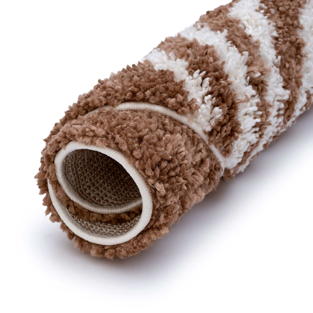 Moodi Shaggy Terra Tawny Rug - Joe’s Haven