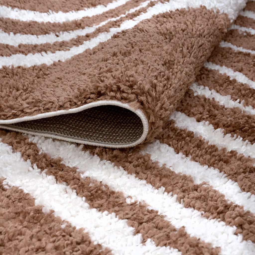 Moodi Shaggy Terra Tawny Rug - Joe’s Haven