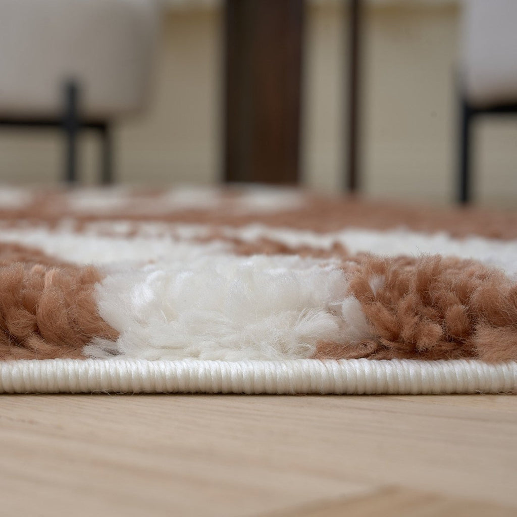 Moodi Shaggy Terra Tawny Rug - Joe’s Haven