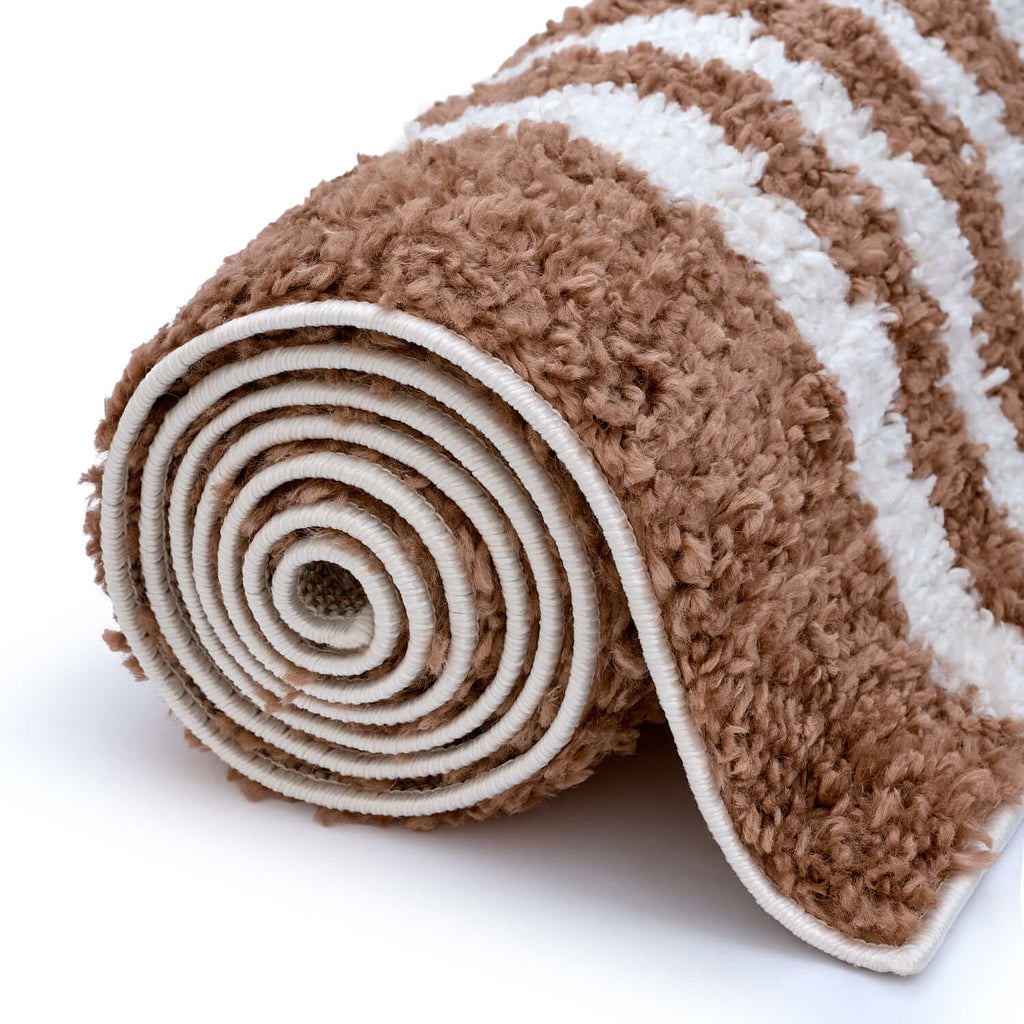 Moodi Shaggy Terra Tawny Rug - Joe’s Haven