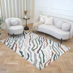Moodi Shaggy Multicolour Tidecrest Rug - Joe’s Haven