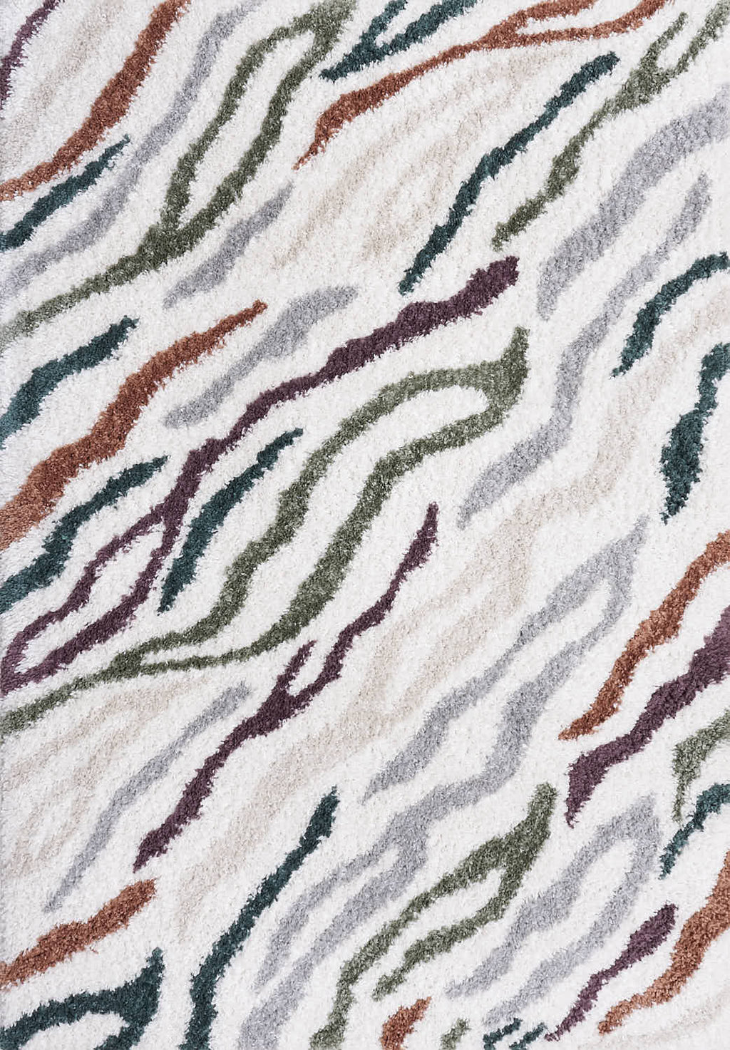 Moodi Shaggy Multicolour Tidecrest Rug - Joe’s Haven