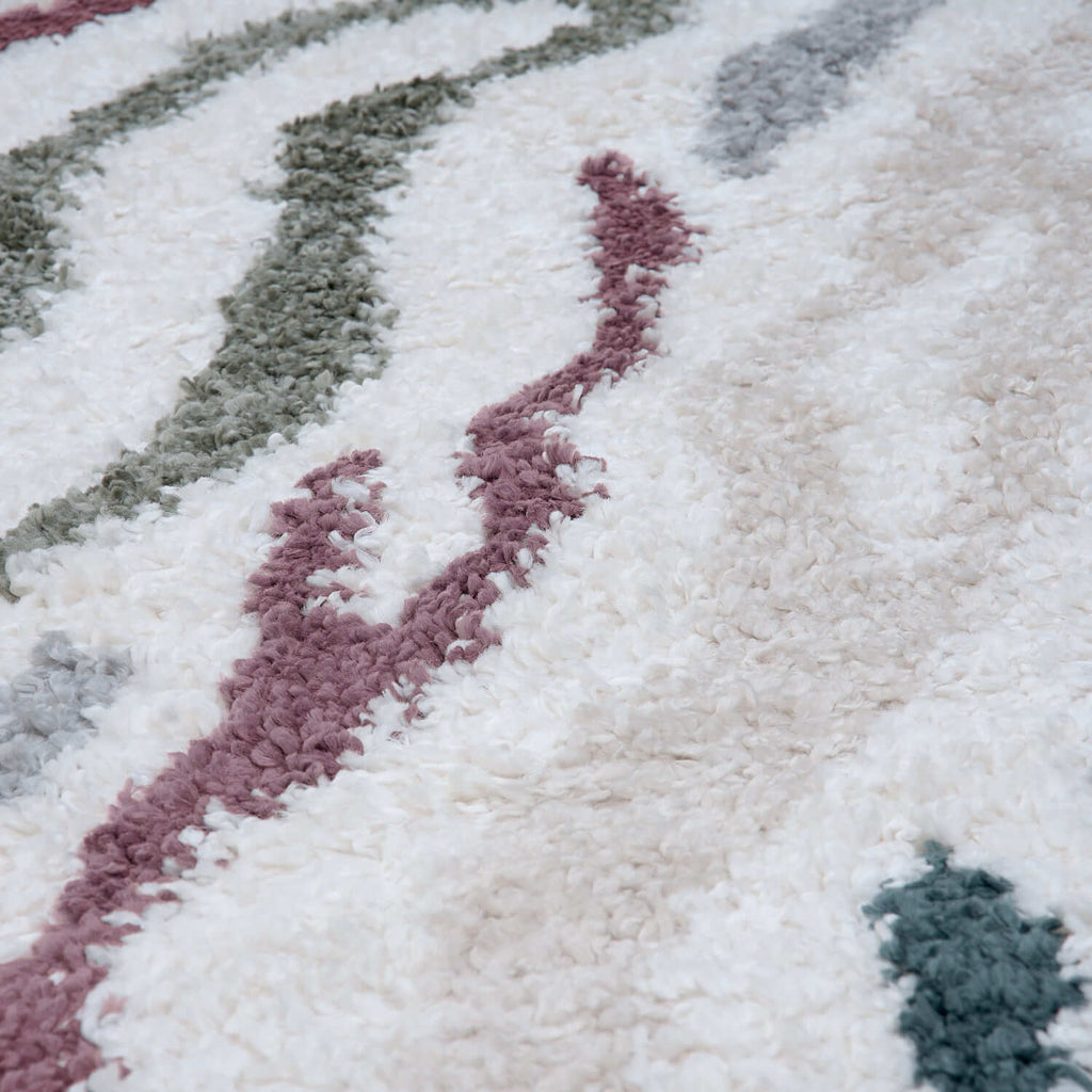 Moodi Shaggy Multicolour Tidecrest Rug - Joe’s Haven