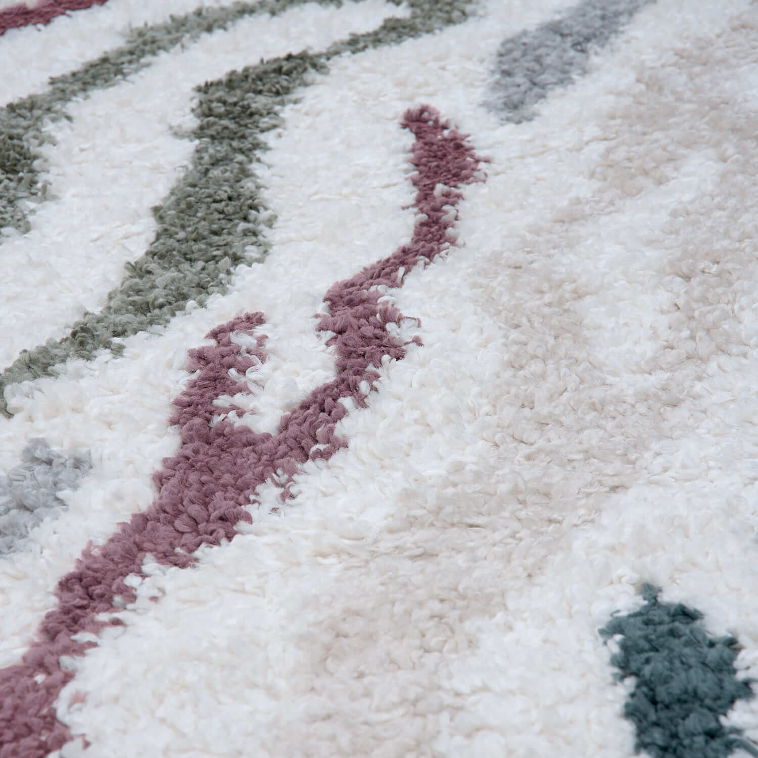 Moodi Shaggy Multicolour Tidecrest Rug - Joe’s Haven