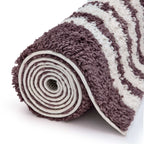 Moodi Shaggy Purple Velvetine Rug - Joe’s Haven