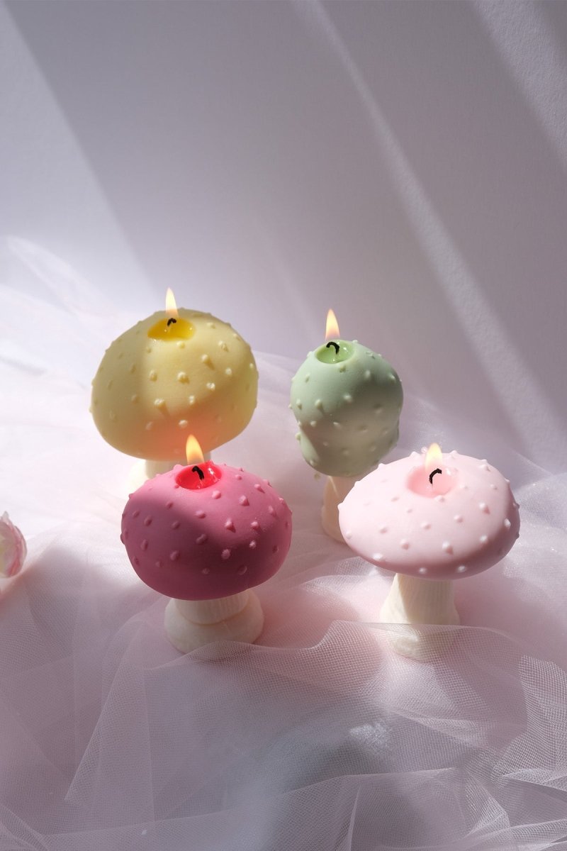 Mushroom Shaped Candles - Joe’s Haven