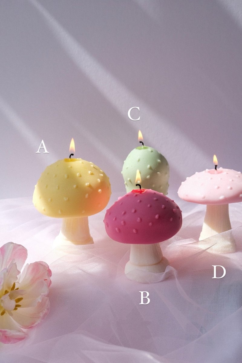 Mushroom Shaped Candles - Joe’s Haven