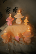 Goddess Mushroom Candles - Trio - Joe’s Haven