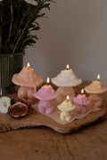 Goddess Mushroom Candles - Trio - Joe’s Haven