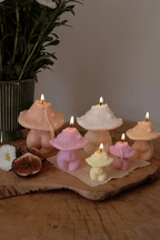 Goddess Mushroom Candles - Trio - Joe’s Haven