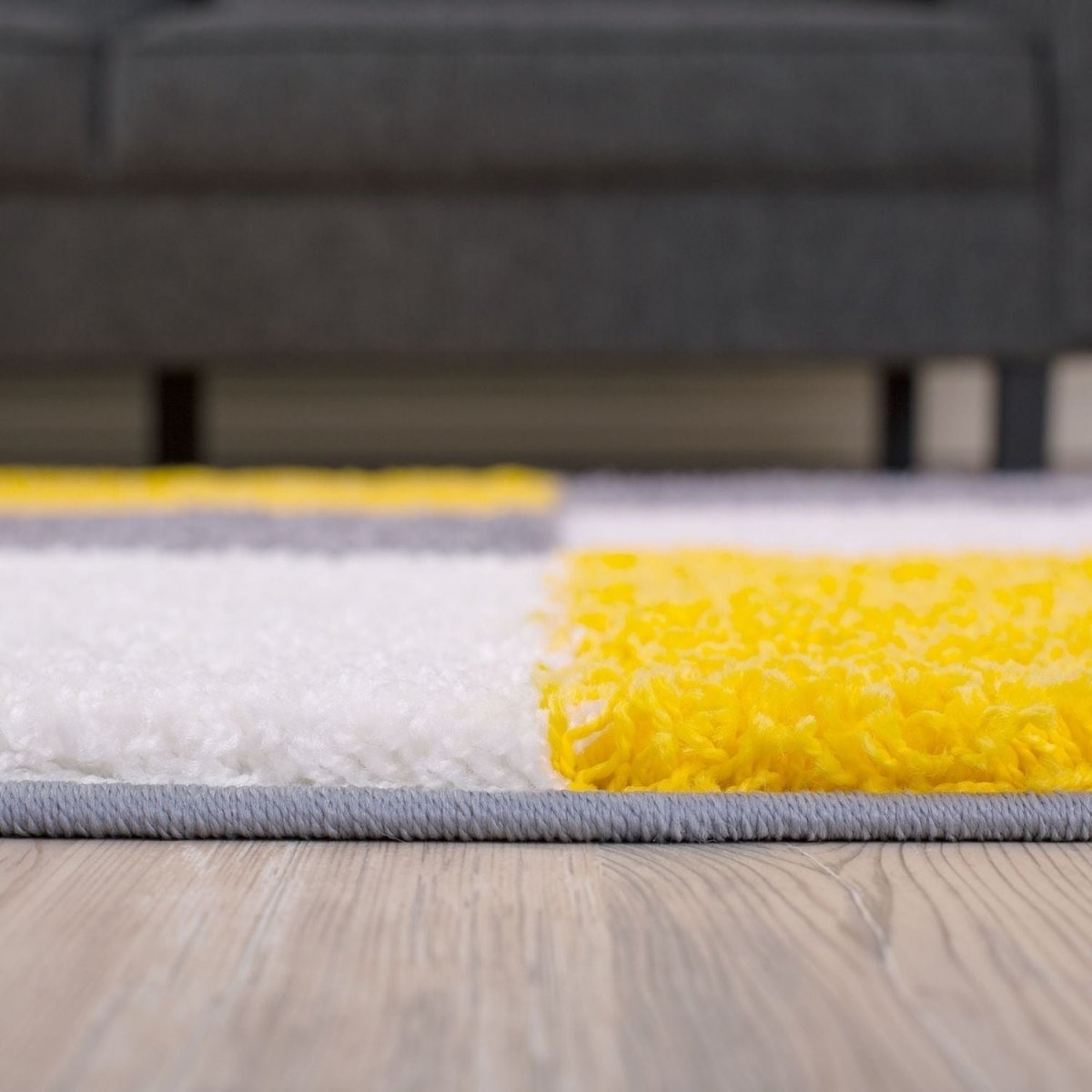 Myshaggy Geometric Yellow Rug - Joe’s Haven
