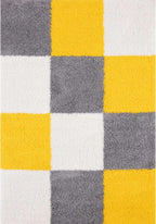 Myshaggy Geometric Yellow Rug - Joe’s Haven