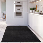 Myshaggy Solid Black Rug - Joe’s Haven