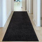 Myshaggy Solid Black Rug - Joe’s Haven