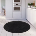 Myshaggy Solid Black Rug - Joe’s Haven