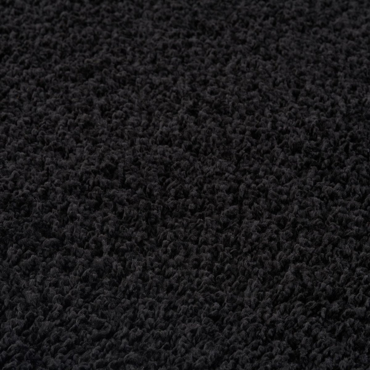 Myshaggy Solid Black Rug - Joe’s Haven
