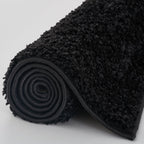 Myshaggy Solid Black Rug - Joe’s Haven