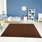 Myshaggy Solid Brown Rug - Joe’s Haven