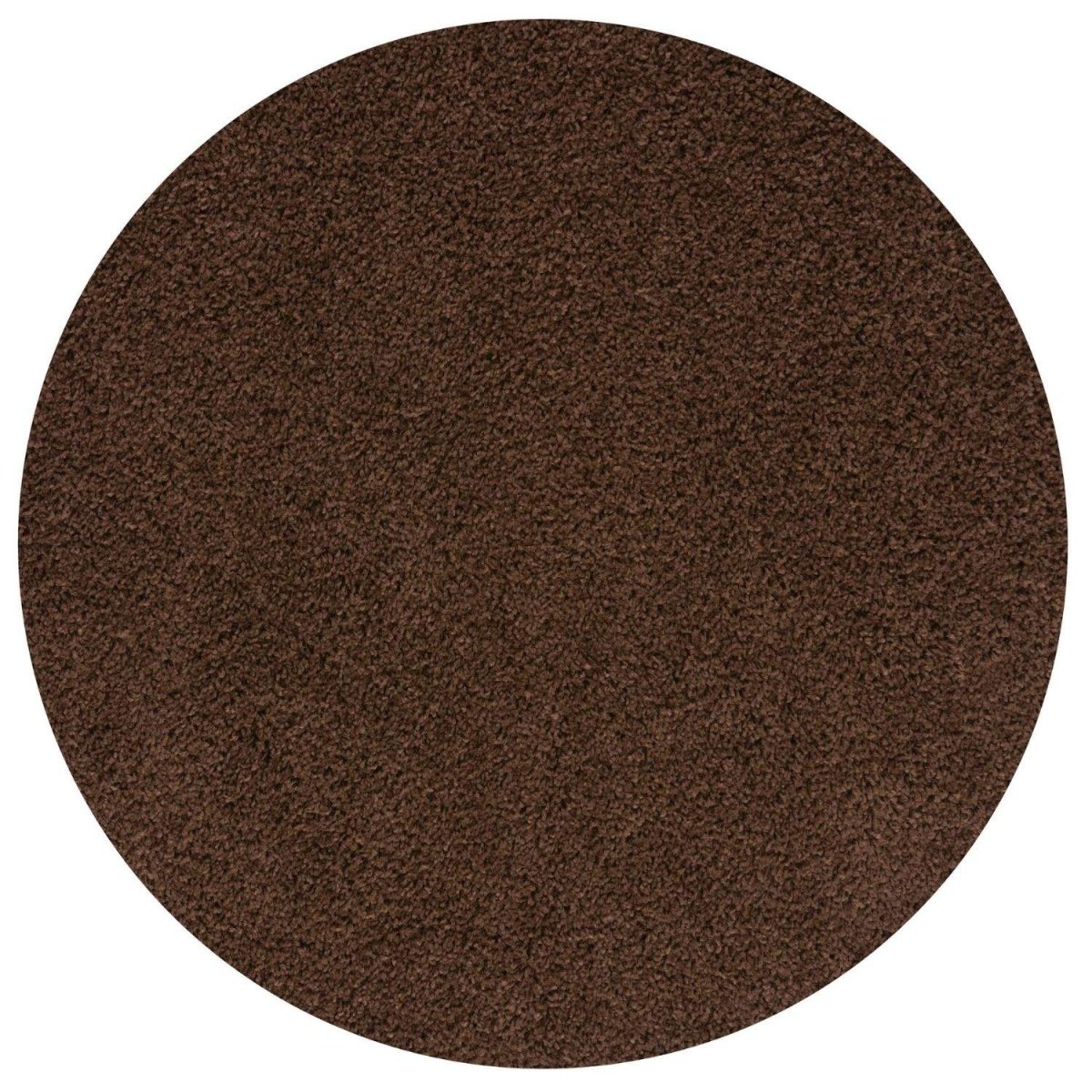 Myshaggy Solid Brown Rug - Joe’s Haven