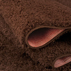 Myshaggy Solid Brown Rug - Joe’s Haven