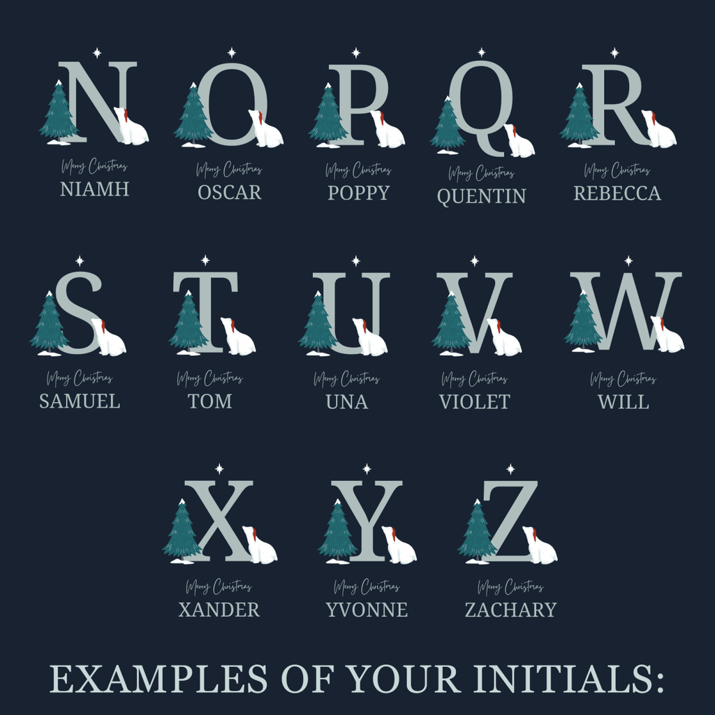 Personalised Christmas Stocking - Make A Wish Design - Joe’s Haven