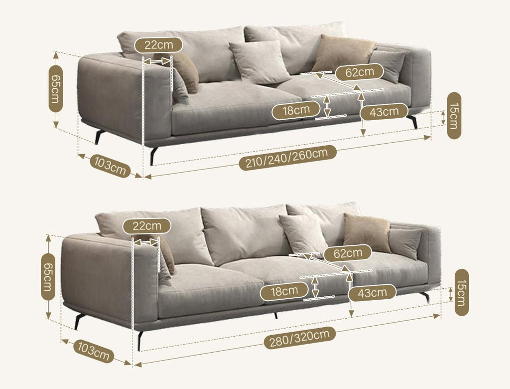 NR23 Four Seater Corner Sofa, Leathaire - Joe’s Haven
