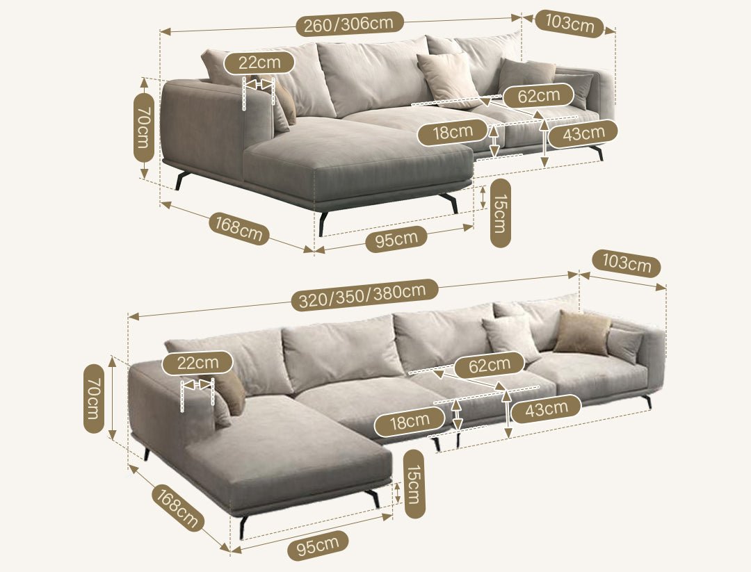NR23 Three Seater Corner Sofa, Leathaire - Joe’s Haven