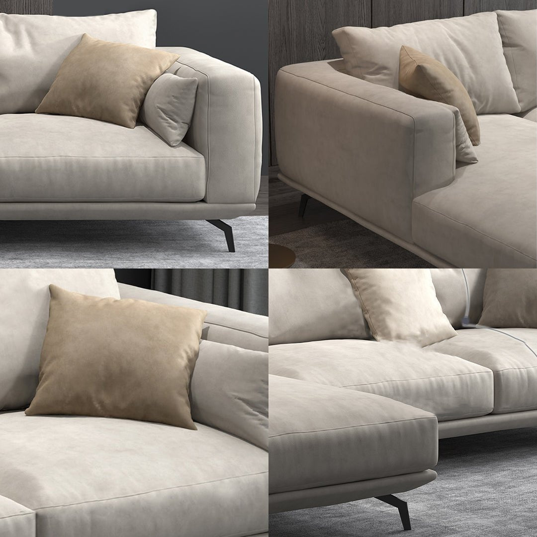 NR23 Three Seater Corner Sofa, Leathaire - Joe’s Haven