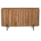 York Solid Wood Sideboard With Metal Legs - Joe’s Haven