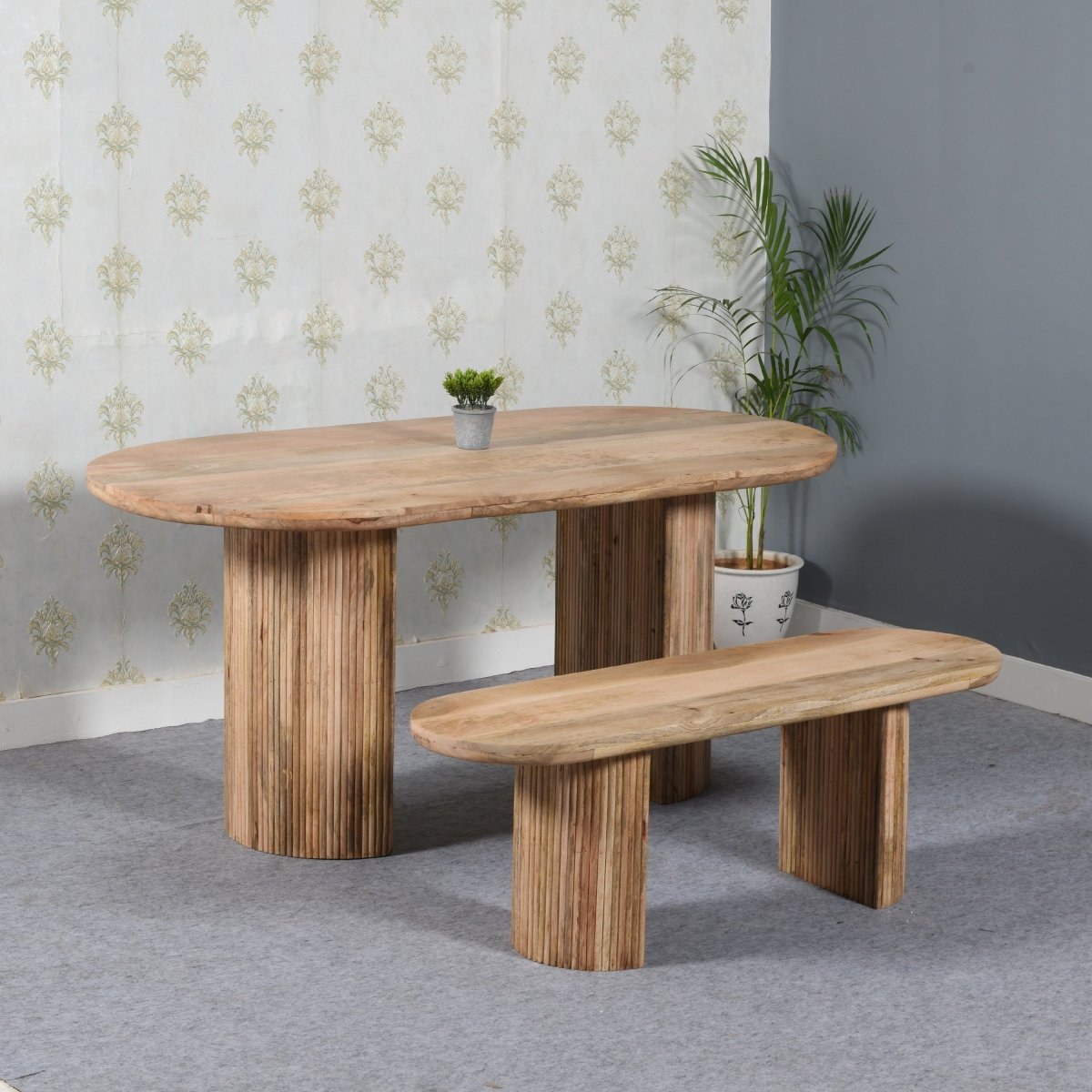 York Wooden Dining Table 170Cm - Joe’s Haven