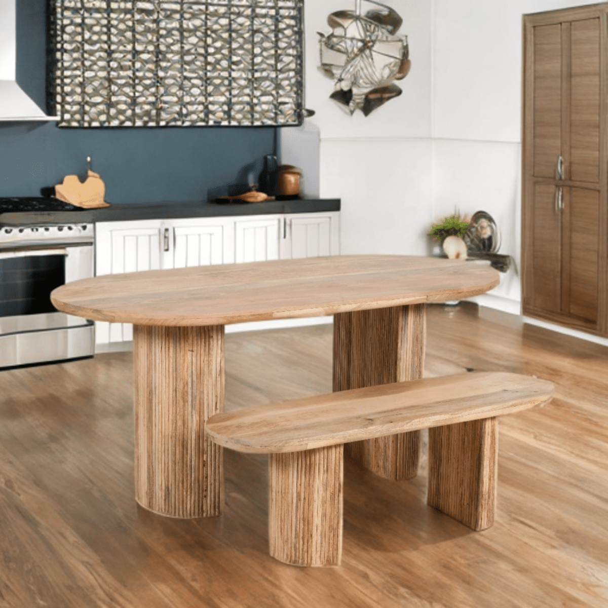 York Wooden Dining Table 170Cm - Joe’s Haven