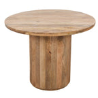 York Natural Solid Wood Round Dining Table - Joe’s Haven