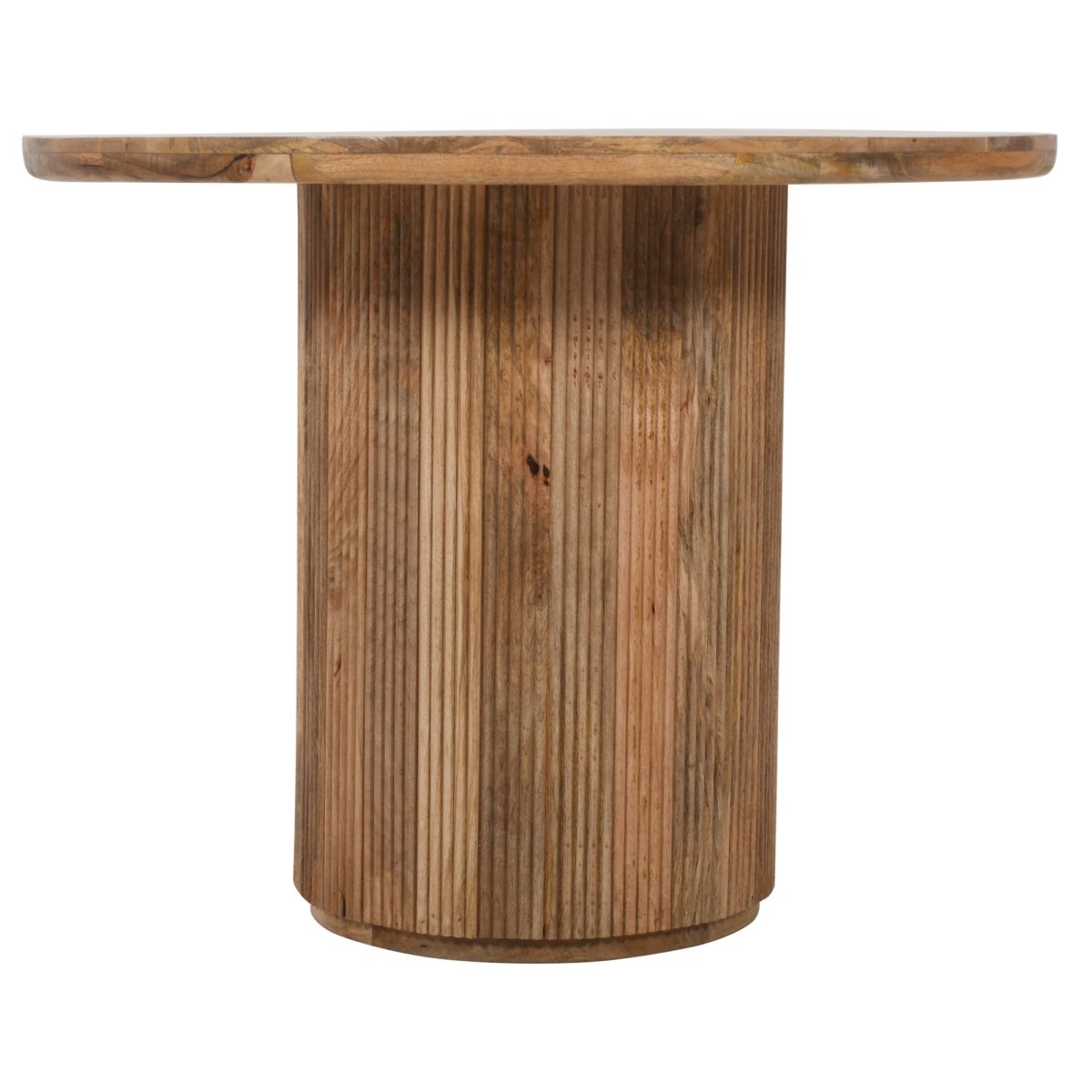 York Natural Solid Wood Round Dining Table - Joe’s Haven