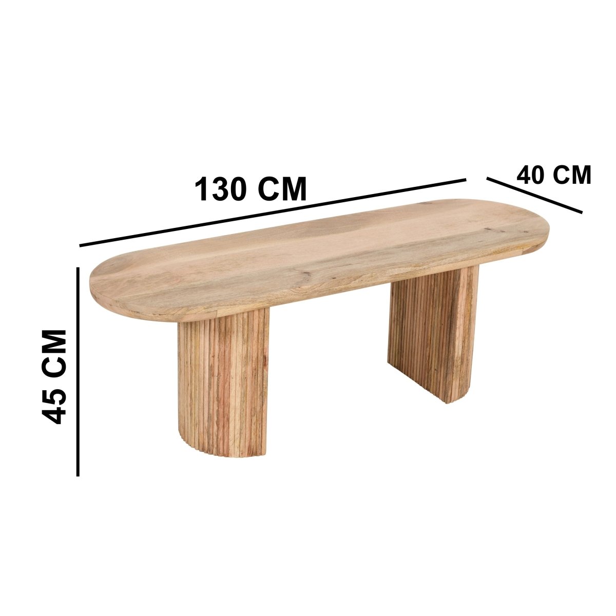 York Solid Wooden Dining Bench - Joe’s Haven