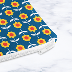 Navy Blue Retro Make Up Bag - Joe’s Haven