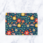 Navy Floral Make Up Bag - Joe’s Haven