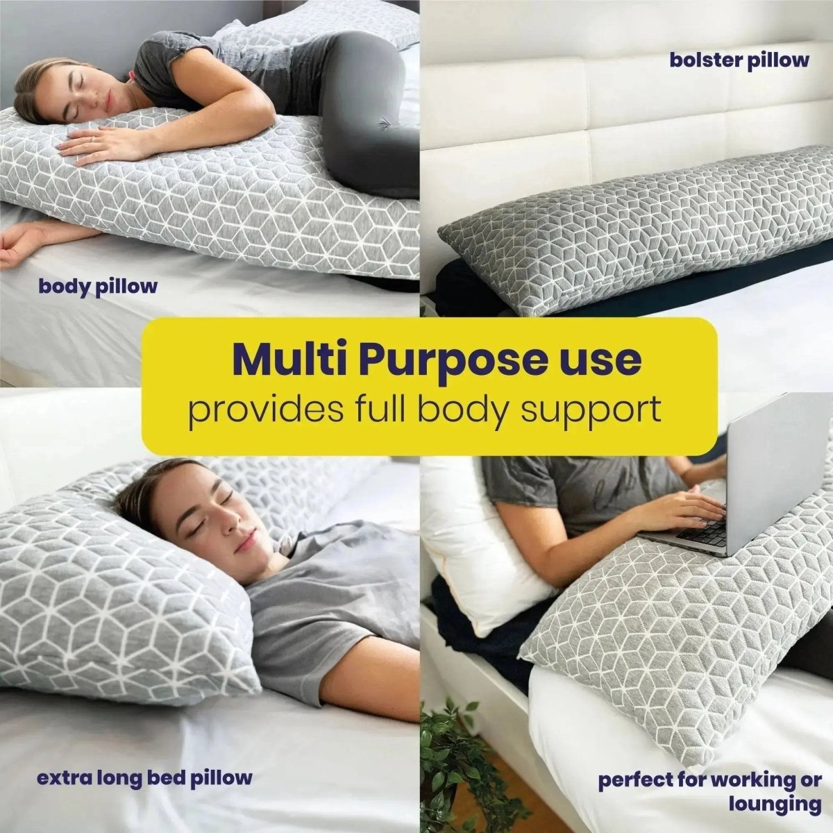 Brightr® Hug Body Pillow - Joe’s Haven