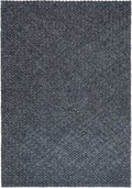 Solid Design Recycled Low Pile Eco Rug | Nila - Joe’s Haven